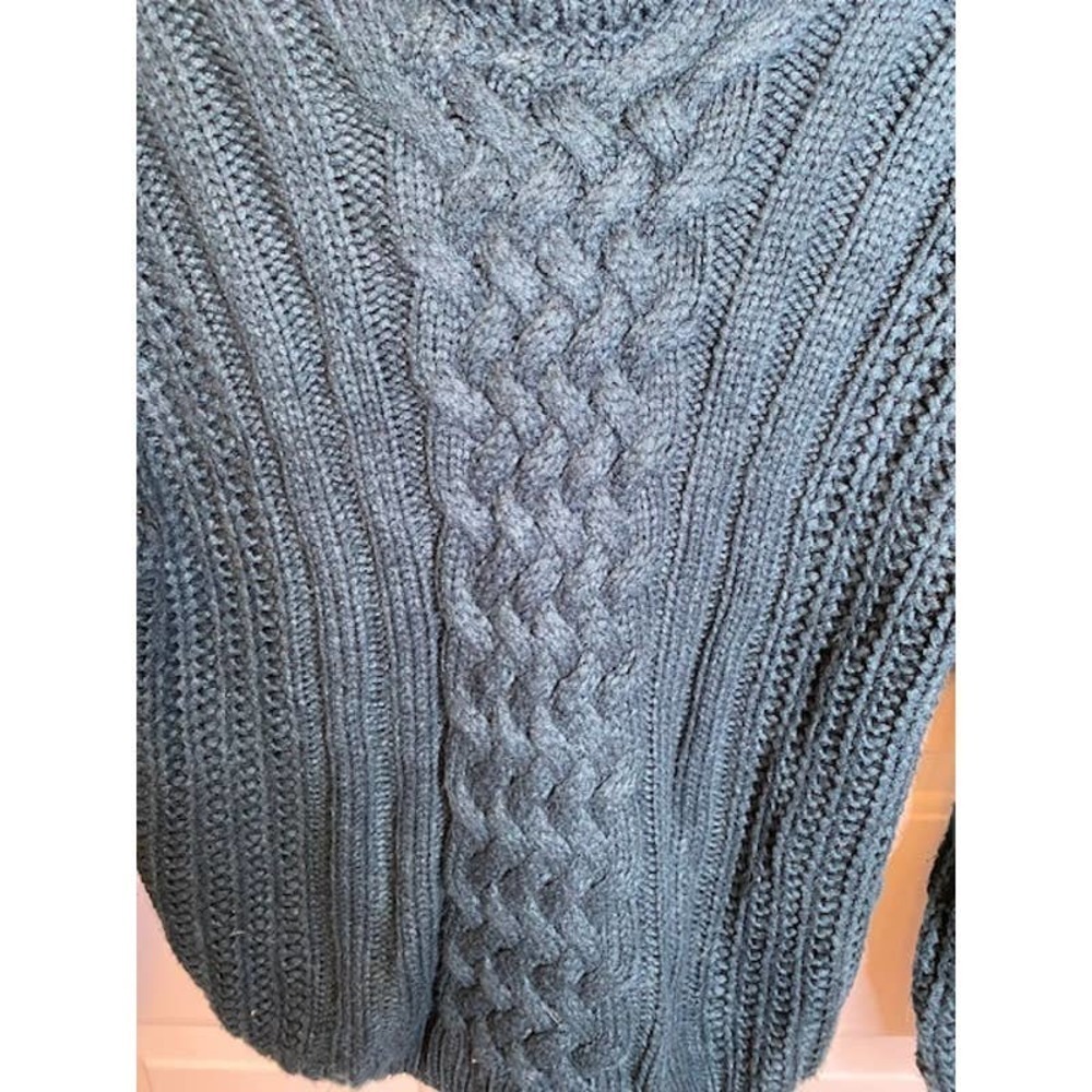 Philosophy Turtleneck Cable Knit Pullover Sweater… - image 3